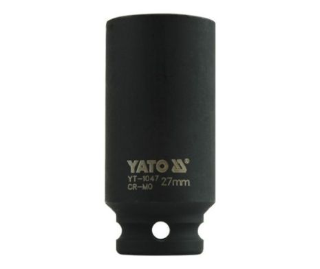 Ударна торцева головка 1/2" 27 мм Yato YT-1047 Ударна торцева головка 1/2" 27 мм Yato YT-1047
