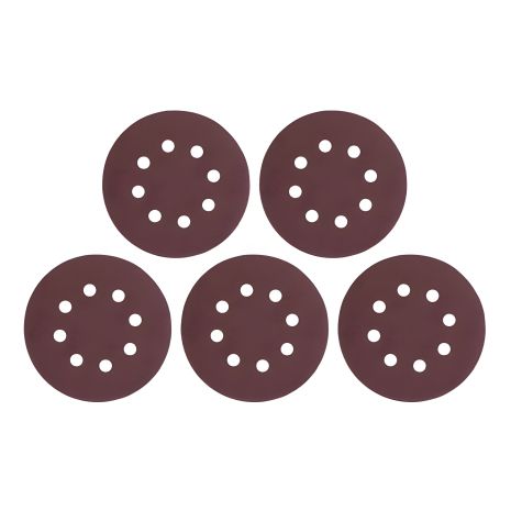 Круг наждачный на липучке с отверстиями 125 мм, бумага класс С, плотность 140 г/м², К150, 5 ед. INTERTOOL BT-0588 Круг наждачный на липучке с отверстиями 125 мм, бумага класс С, плотность 140 г/м², К150, 5 ед. INTERTOOL BT-0588