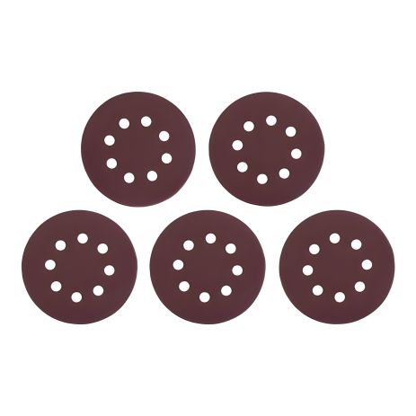 Наждачный круг на липучке с отверстиями 125 мм, бумага класс С, плотность 140 г/м², К220, 5 ед. INTERTOOL BT-0590 Наждачный круг на липучке с отверстиями 125 мм, бумага класс С, плотность 140 г/м², К220, 5 ед. INTERTOOL BT-0590