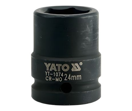 Головка торцевая ударная 3/4" 24 мм, Yato YT-1074 Головка торцевая ударная 3/4" 24 мм, Yato YT-1074