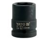 Головка торцева ударна шестигранна 3/4" 24 мм Yato YT-1074 Головка торцева ударна шестигранна 3/4" 24 мм Yato YT-1074
