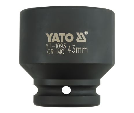 Ударная торцевая головка шестигранная 3/4" 43 мм Yato YT-1093 Ударная торцевая головка шестигранная 3/4" 43 мм Yato YT-1093
