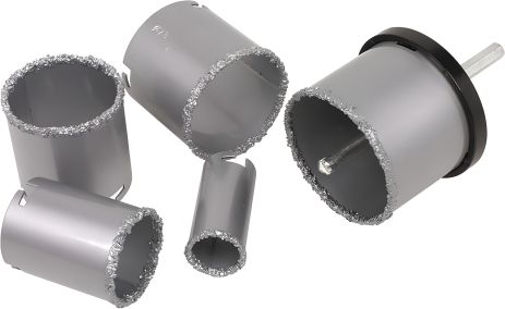 MIOL 23-525 набір фрез корончастих з твердосплавним напиленням 7 од.