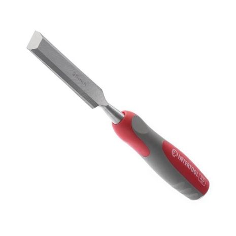 Стамеска 25мм, Cr-V, INTERTOOL, двокомпонентна рукоятка (HT-3525) Стамеска 25мм, Cr-V, INTERTOOL, двокомпонентна рукоятка (HT-3525)