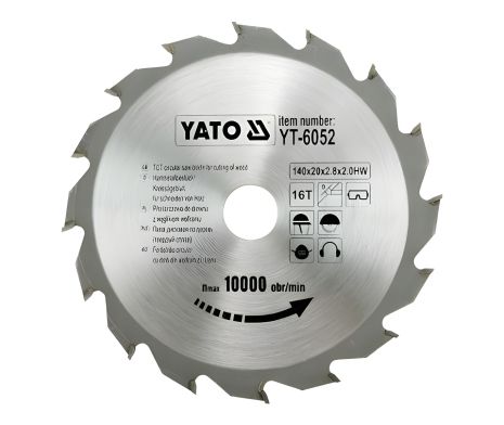 Твердый сплав пильного диска Yato YT-6052 Твердый сплав пильного диска Yato YT-6052
