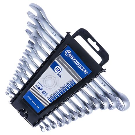 Комплект ключей 12 ед. (8-24 мм) СНГ NKK12STA