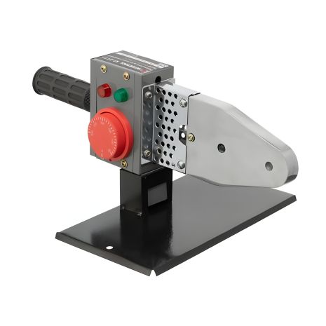 Паяльник для пластикових труб, 0,85 кВт, 0-300°C з насадками, INTERTOOL RT-2111