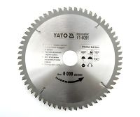 300x30x3x2.2 мм пильный диск по алюминию на 100 зубцов Yato YT-6097, до 5000 об/мин
