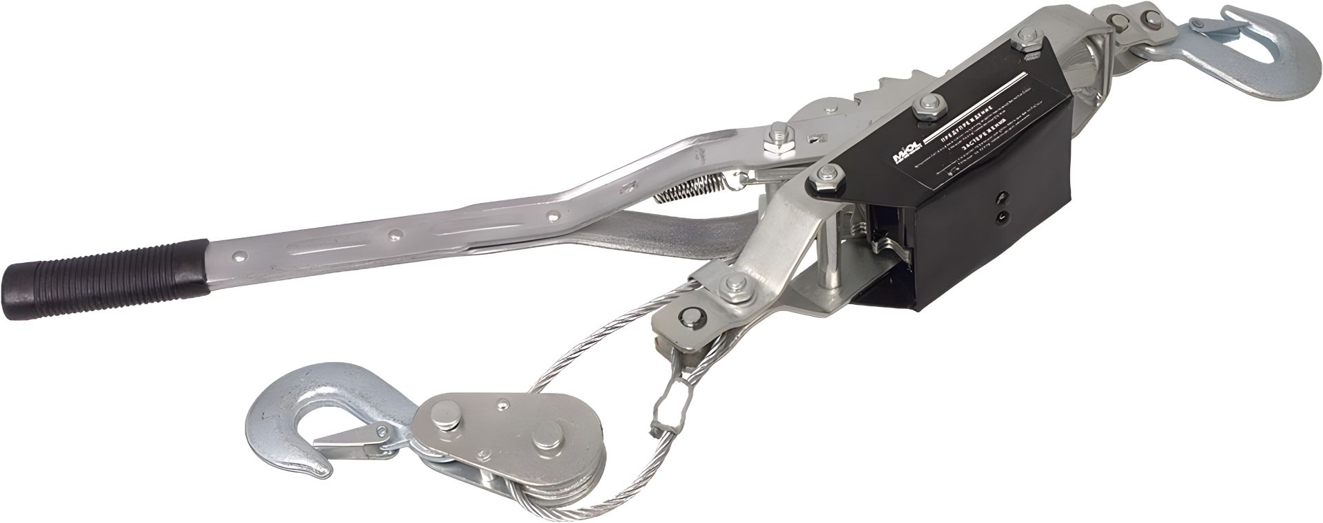 Ручна лебідка з храповим механізмом 2 т MIOL 80-473 Ручна лебідка з храповим механізмом 2 т MIOL 80-473