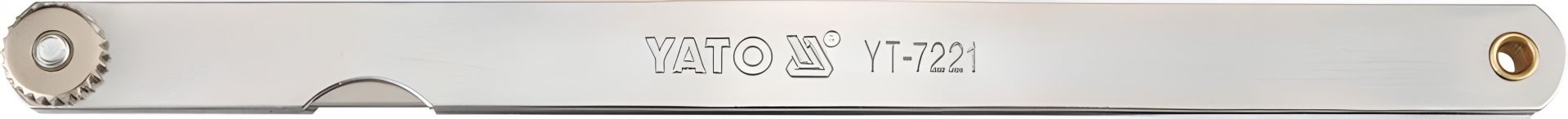 Набор измерительных щупов 200 мм 17 шт. 0,02-1 мм Yato YT-7221 Набор измерительных щупов 200 мм 17 шт. 0,02-1 мм Yato YT-7221
