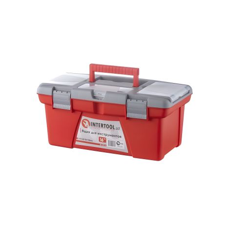 Ящик для инструментов 16" (415*210*190мм), марка INTERTOOL BX-0416