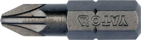 Бит набор 1/4"х25 мм PZ2 10 шт Yato YT-78135