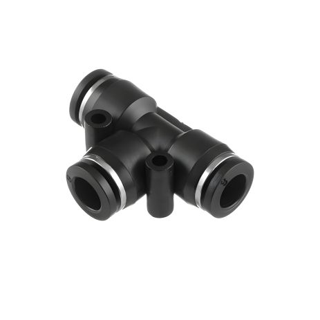 Соединение цанговое Т-образное для полиуретановых и др. шлангов 8 мм INTERTOOL PT-2347