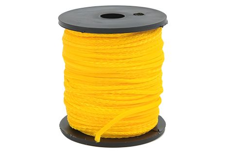 Швартовочный шнур 100 м желтого цвета Vorel 17489