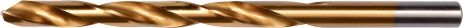 Титанове свердло по металу: HSS-TIN, Ø= 9.5 мм, l= 125/81 мм Yato YT-44661