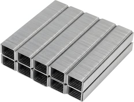 Степлерные скобы: h= 14 мм, b= 11.3 мм, t= 1.2х 0,52 мм, 1000 шт. Yato YT-70274