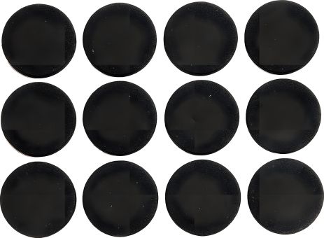 Комплект несокл. протекторов Ø28 мм (черные) Vorel 74820