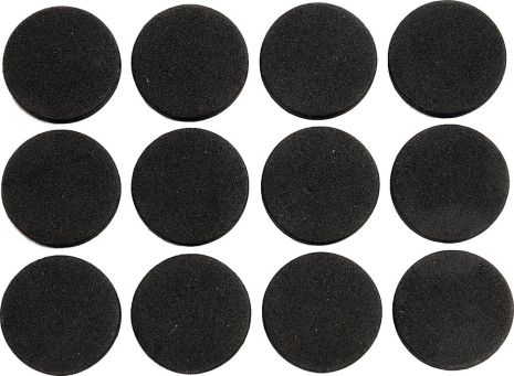 Набір протекторів нескол. Ø28 мм (чорні) Vorel 74820 Набір протекторів нескол. Ø28 мм (чорні) Vorel 74820