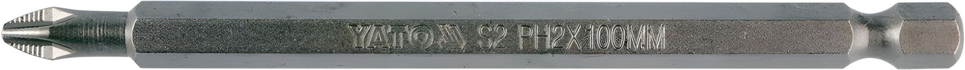 Бита PH2 100 мм 1/4" Yato YT-0485 Бита PH2 100 мм 1/4" Yato YT-0485