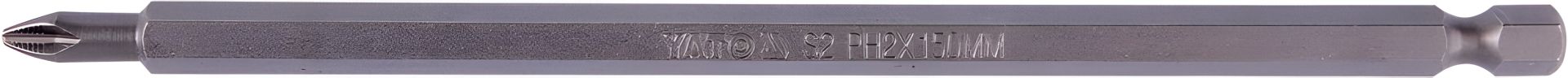 Насадка PH2 отверточная 1/4" 150 мм Yato YT-0486 Насадка PH2 отверточная 1/4" 150 мм Yato YT-0486