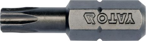 Набір насадок Torx для викрутки, 1/4" T25, 10 шт, Yato YT-78144
