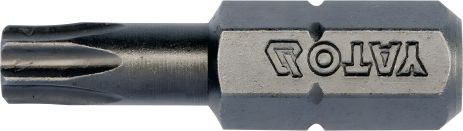 Набір насадок Torx для викрутки, 1/4" T25, 10 шт, Yato YT-78144