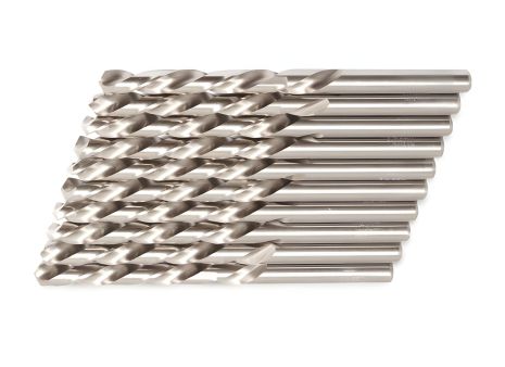 Металлическое сверло HSS 8мм (10шт), пластиковый футляр, ROCKFORCE FORSAGE RF-DSP80