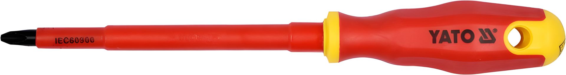 Діелектрична хрестова викрутка РН3х150 мм Yato YT-2824 Діелектрична хрестова викрутка РН3х150 мм Yato YT-2824