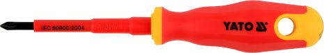 Диэлектрическая крестовая отвёртка РZ1х80 мм YATO YT-2825