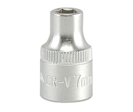 Шестигранная торцевая головка 3/8" 7 мм Yato YT-3802