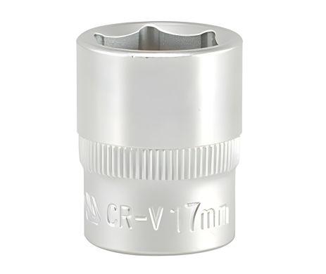 Торцевая головка шестигранная 3/8", 17 мм, Yato YT-3812