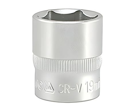 Шестигранная торцевая головка 3/8" 19 мм Yato YT-3814