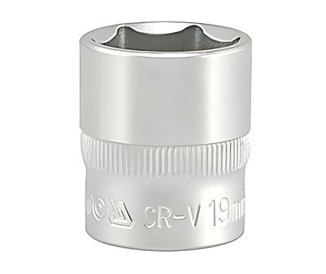 Шестигранная торцевая головка 3/8" 19 мм Yato YT-3814