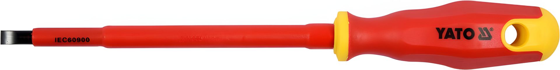 Викрутка шліцева діелектрична 6,5х150 мм Yato YT-2819 Викрутка шліцева діелектрична 6,5х150 мм Yato YT-2819