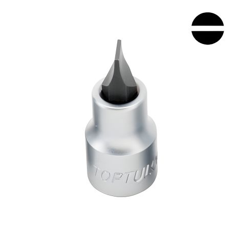 Головка 1/4" с шлицевой насадкой 6.5 мм TOPTUL BCCA086E Головка 1/4" с шлицевой насадкой 6.5 мм TOPTUL BCCA086E