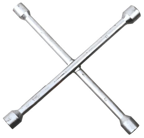 Крестовой баллонный ключ 350 мм, 17x19x22x13/16’’ Topex 37D310