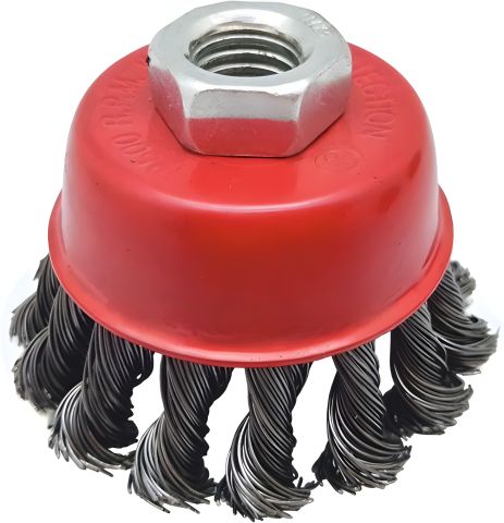 Чашкова щітка з пучками витого дроту Miol 06-444