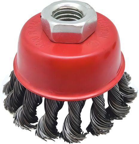 Чашкова щітка (Пучки витого дроту), виробник Miol 06-440 Чашкова щітка (Пучки витого дроту), виробник Miol 06-440