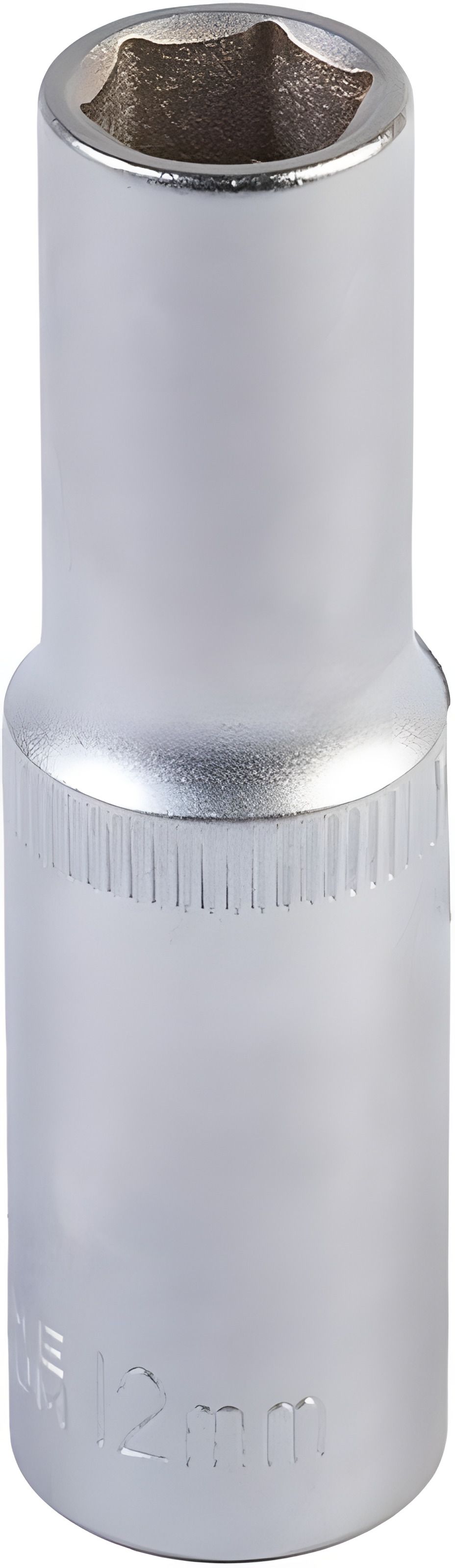 Подовжена торцева головка 6-гранна 12 мм L 78 мм CrV MASTERTOOL 78-0512 Подовжена торцева головка 6-гранна 12 мм L 78 мм CrV MASTERTOOL 78-0512