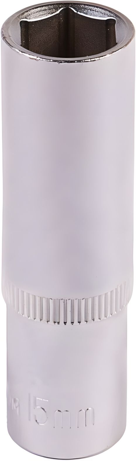 Подовжена торцева головка 6-гранна ½" 15 мм L 78 мм CrV MASTERTOOL 78-0515