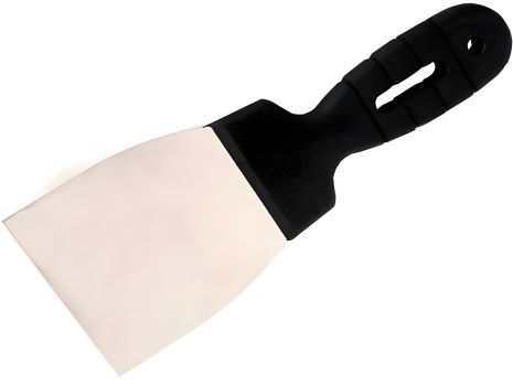 Painter's Spatula Plastic Hand Stainless Steel 80 mm [20/340] Virok 13V508