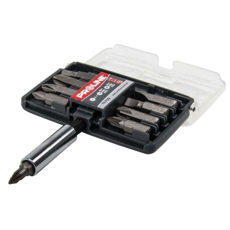 Набір біт 10шт 1/4'' (магнітний тримач) CRV PROLINE 10699 Набір біт 10шт 1/4'' (магнітний тримач) CRV PROLINE 10699