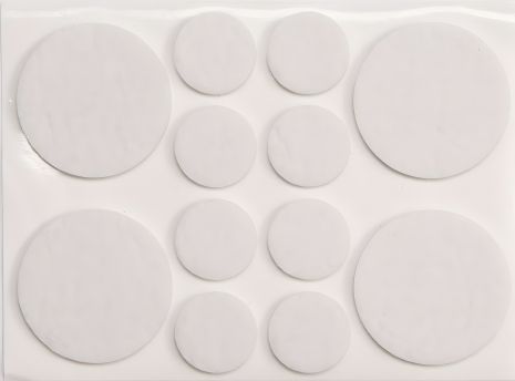 Самоклеющиеся войлочные протекторы Ø20,Ø38 мм Vorel 74838