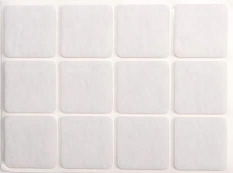 Самоклеючі повстяні протектори 28х28 мм Vorel 74843