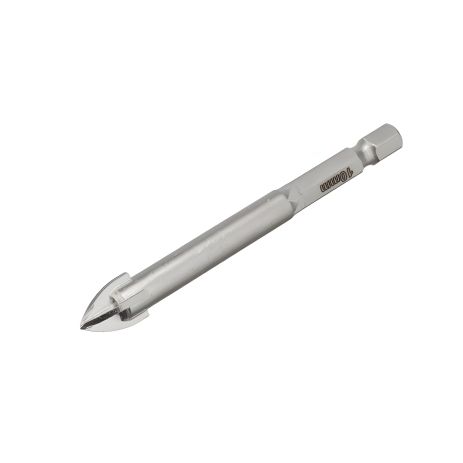 Свердло по склу та кераміці, 10 мм, HEX 1/4" INTERTOOL SD-0290