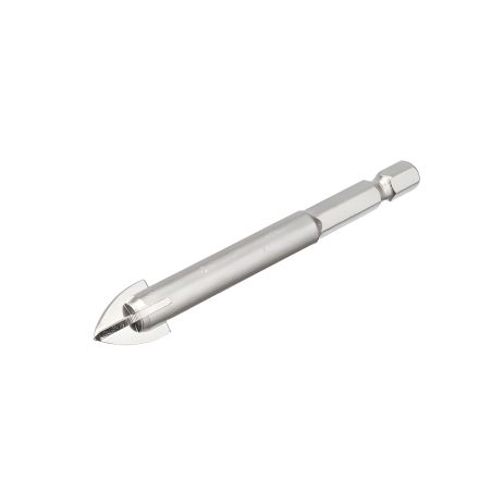 Свердло HEX 1/4", 12 мм для скла та кераміки, INTERTOOL SD-0292 Свердло HEX 1/4", 12 мм для скла та кераміки, INTERTOOL SD-0292