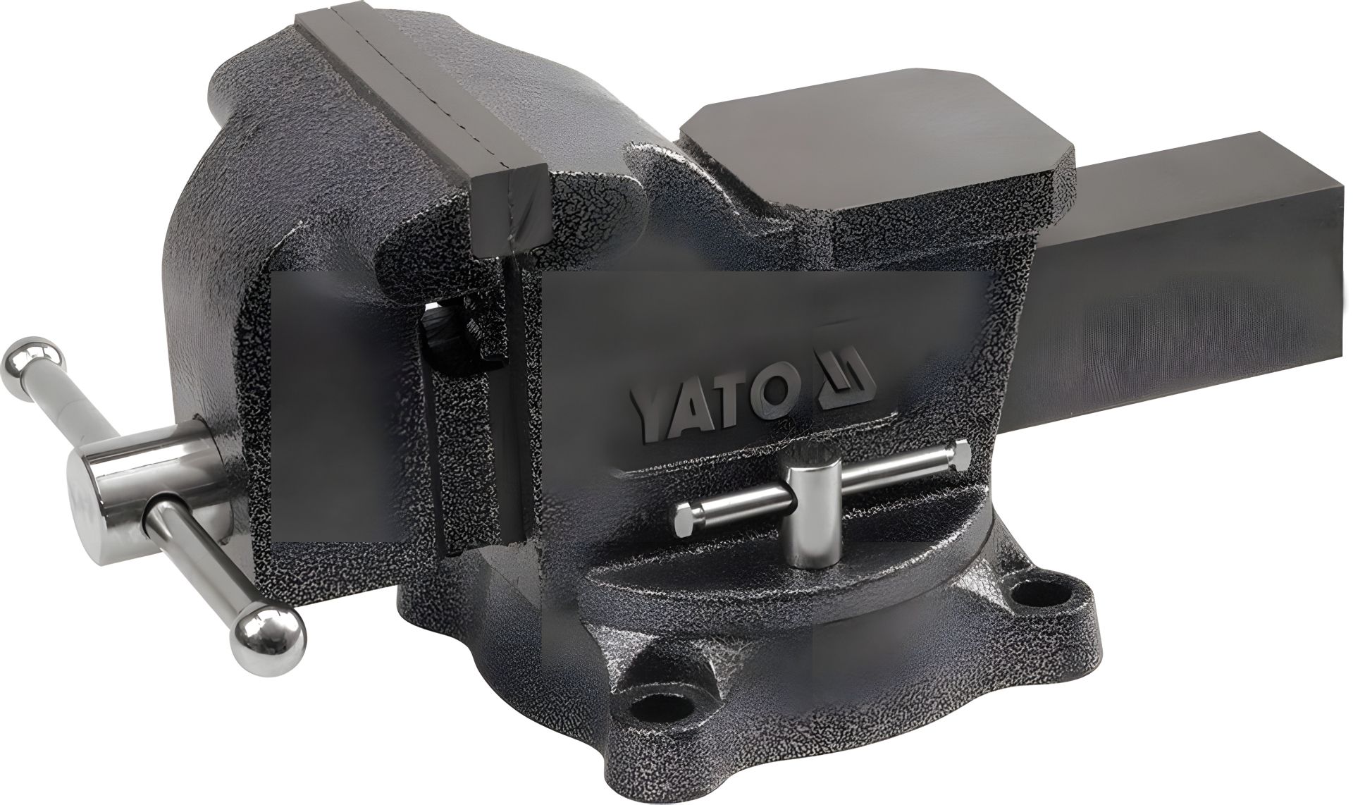 Поворотные слесарные тиски с наковальней 150 мм, Yato YT-65048 Поворотные слесарные тиски с наковальней 150 мм, Yato YT-65048