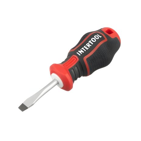Викрутка шлицьова, SL5,0×38 мм, S2, STORM INTERTOOL VT-3405