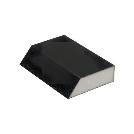 Губка для шліфування трапецієвидна, 110×75×54×25 мм, оксид алюмінію, K240 INTERTOOL HT-0824 Губка для шліфування трапецієвидна, 110×75×54×25 мм, оксид алюмінію, K240 INTERTOOL HT-0824