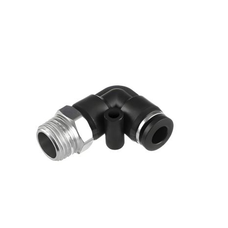 L-образне цангове з'єднання для шлангів 6 мм, 1/4" зовнішня різьба INTERTOOL PT-2331